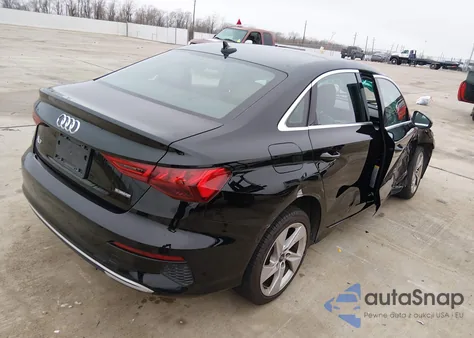 2023 Audi A3 Premium 40 Tfsi Quattro S Tronic from USA, damaged, VIN WAUGUDGY7PA148203